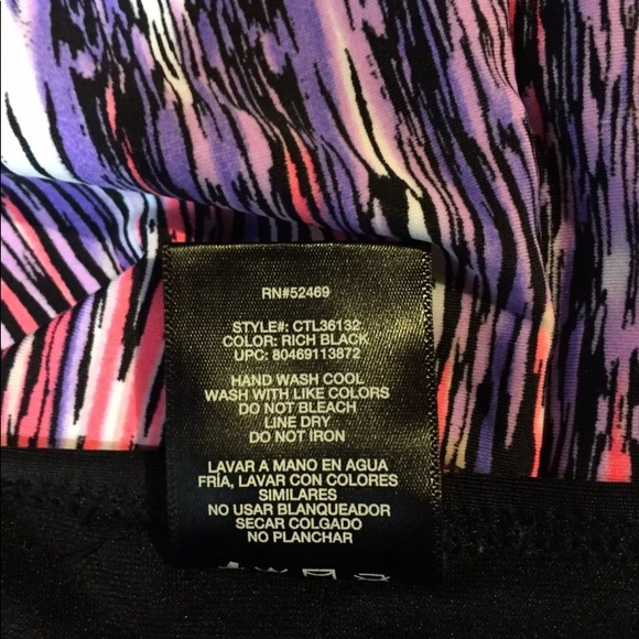 Catalina one piece multi color nylon swimsuit - Picture 4 of 4